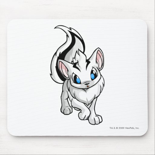 Blanc de Xweetok Tapis De Souris