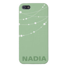 Blanc en bon état élégant des brins | coque iPhone 5