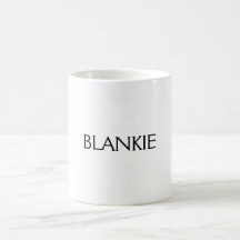 BLANKIE MUGS À CAFÉ