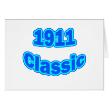 Bleu 1911 classique cartes