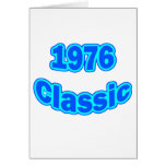 Bleu 1976 classique cartes