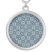 Bleu abstrait de motif bijouterie