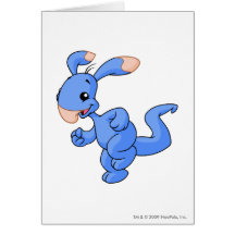 Bleu de Blumaroo Cartes De Vœux