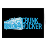 Bleu de Boombox de balancier de Lil Jon "Crunk " Cartes De Vœux