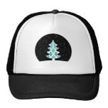 Bleu de ciel de Milou de rubans d'arbre de Noël Casquettes