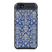 Bleu de la damassé Iphone5 Coques iPhone 5