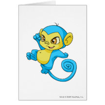 Bleu de Mynci Carte De Vœux