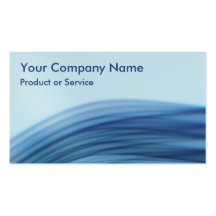 Bleu de techno carte de visite