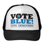 Bleu de vote ! Vote Démocrate ! Casquette De Camionneur