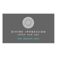Bleu divin 2 d'impression cartes de visite personnelles
