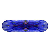 Bleu électrique skateboards personnalisés