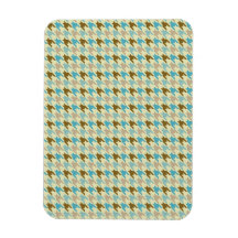 Bleu et pied-de-poule de Brown Magnet Souple