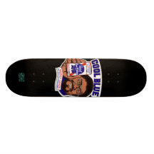 Bleu frais skateboards customisés