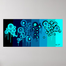 Bleu Posters