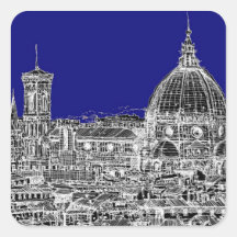 Bleu royal de Florence Adhésifs