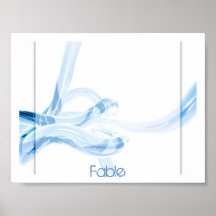 Bleu tranquille posters