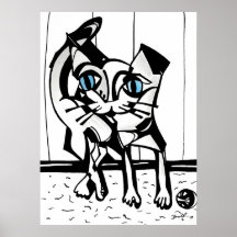 Bleus layette posters