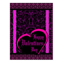 Bling de marbre noir et pourpre cartes postales