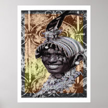 Bling tribal affiches
