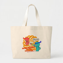 Bloc de tofu ! Fourre-tout Sac En Toile