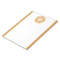 Bloc - notes floral décoratif de tuiles - automne blocs-notes