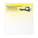 Bloc-notes personnalisable de remorquage