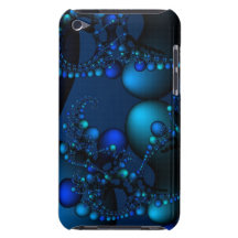 Blue Beads from Fractal Art Case-Mate iPod Touch Case