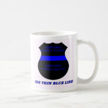 Blue Line mince Mug À Café