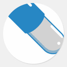 blue pill stickers