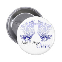 Blue Wings : Rhumatisme articulaire de traitement  Pin's Avec Agrafe