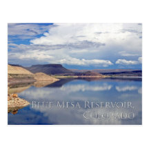 BlueMesaReservoirPostcard Carte Postale