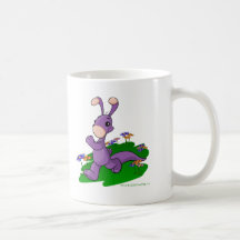 Blumaroo pourpre marchant par l'île de Roo Tasse À Café