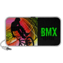 BMX dans les lignes et les cercles Mini Haut-parleurs