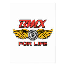 BMX pendant la vie Cartes Postales