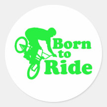 BMX soutenu pour monter Adhésifs Ronds