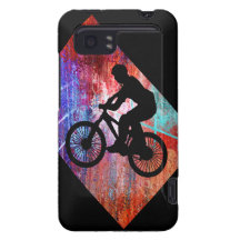 BMX sur la grunge rouillée Case HTC Vivid / Raider 4G