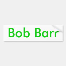 Bob Barr Autocollant Pour Voiture