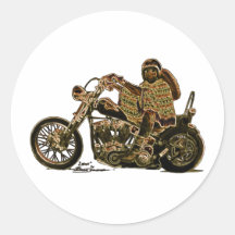 Bobber d'EL Mexicano Adhésifs Ronds