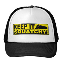 Bobo original et plus vendu LE GARDENT SQUATCHY ! Casquettes De Camionneur