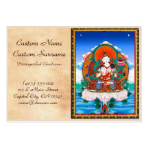 Bodhisattva frais Mahasat de Sarvanivarana Viskamb Cartes De Visite Personnelles