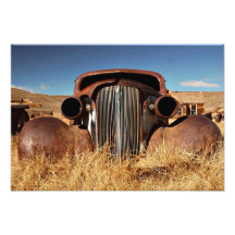 Bodie a abandonné la voiture tirages photo