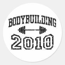 Bodybuilding 2010 autocollant