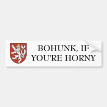 BOHUNK, SI VOUS êtes CORNÉS Adhésif Pour Voiture