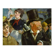 Boire de bière - Edouard Manet Cartes Postales
