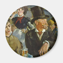 Boire de bière - Edouard Manet Magnets Pour Réfrigérateur