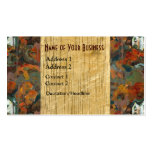 Bois d'automne cartes de visite professionnelles