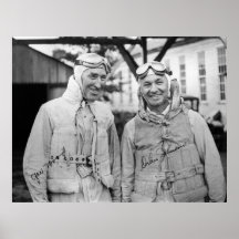Bois et Orlin Johnson d'orphie - dédicacé - cru Posters