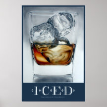 Boisson glacée poster