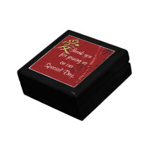 Boîte à bijoux orientale asiatique de cadeau nupti