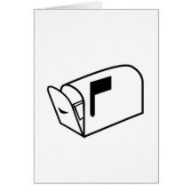 Boîte aux lettres cartes de vœux